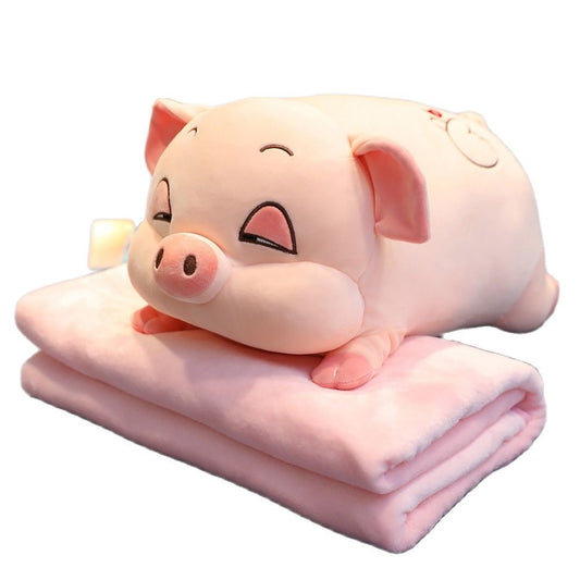 Kawaii Plush Toys Sleeping Pig  Baby Toys