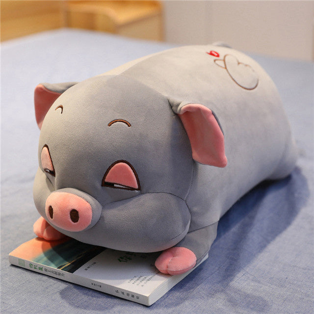 Kawaii Plush Toys Sleeping Pig  Baby Toys