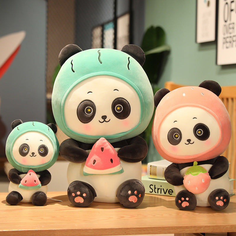 Fruit panda doll