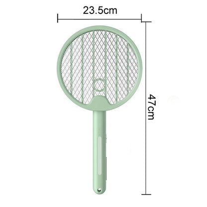 Folding electric mosquito racket